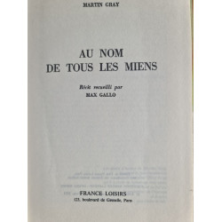 Au nom de tous les miens