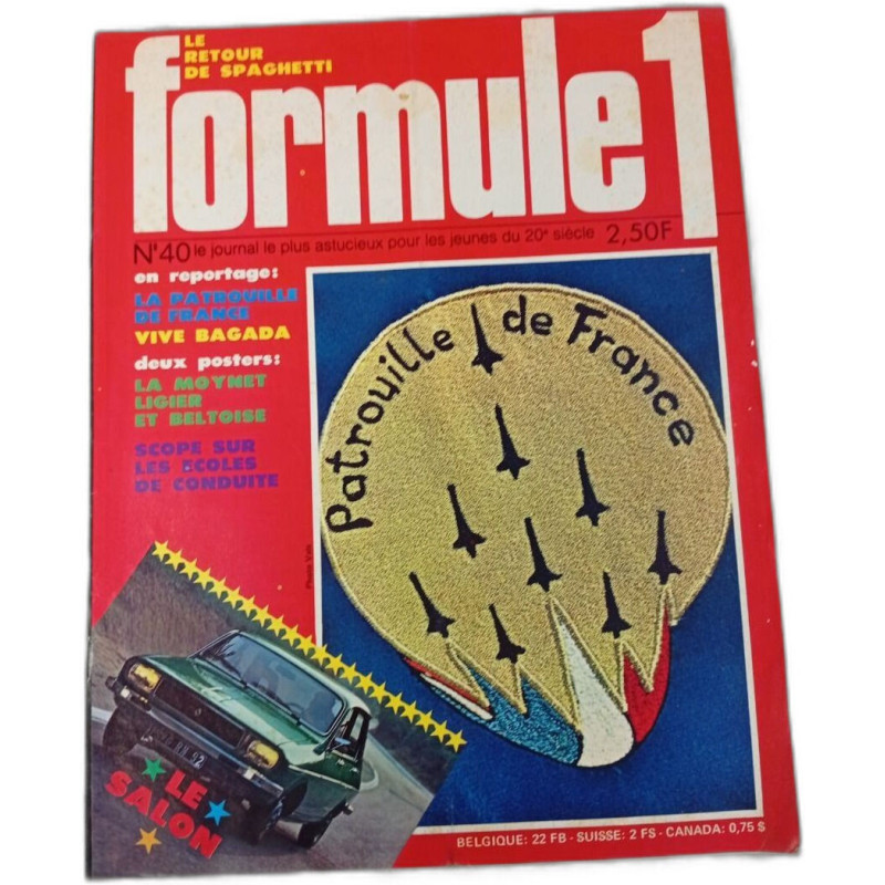 Formule 1 n°40