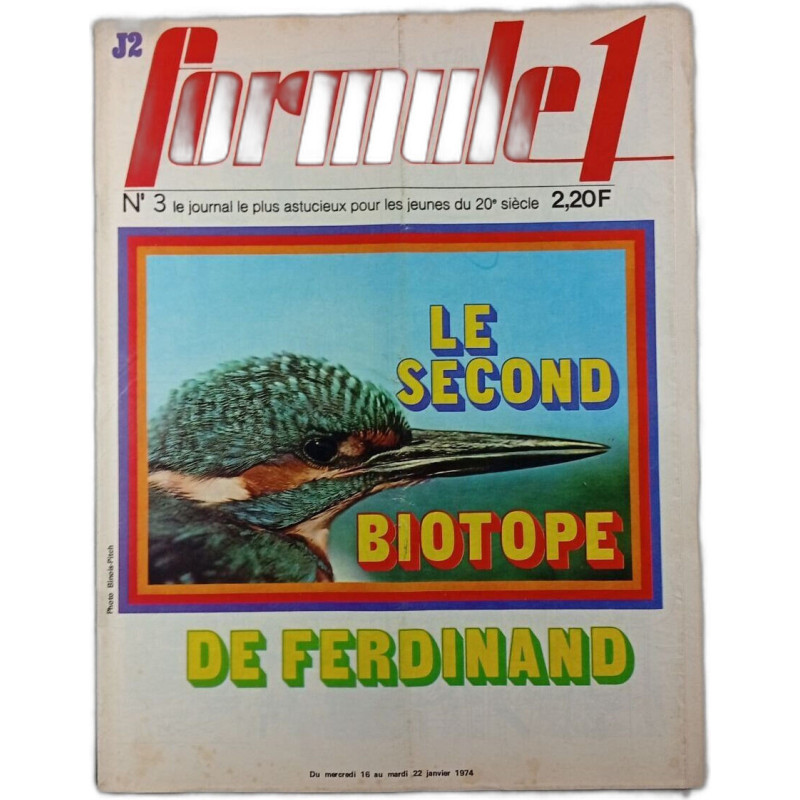 J2 Formule 1 n°3