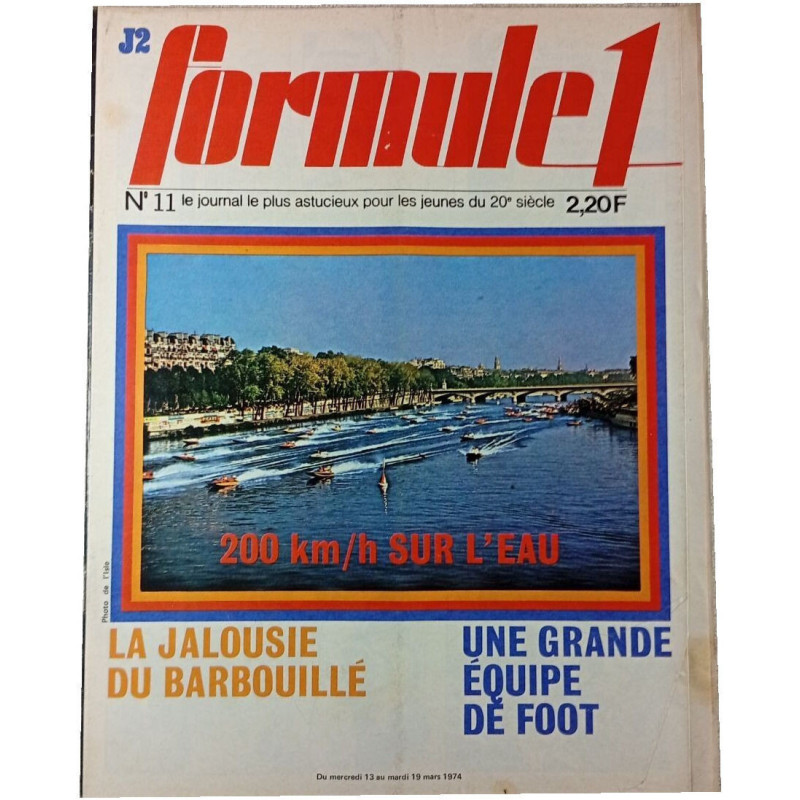 J2 Formule 1 n°11