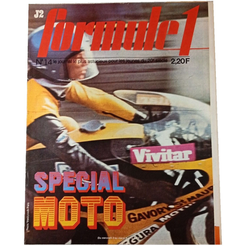 J2 Formule 1 n°14