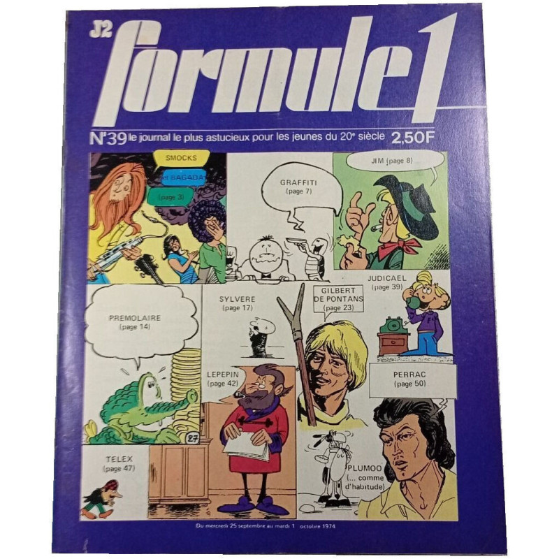 J2 Formule 1 n°39