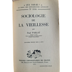 Sociologie de la vieillesse