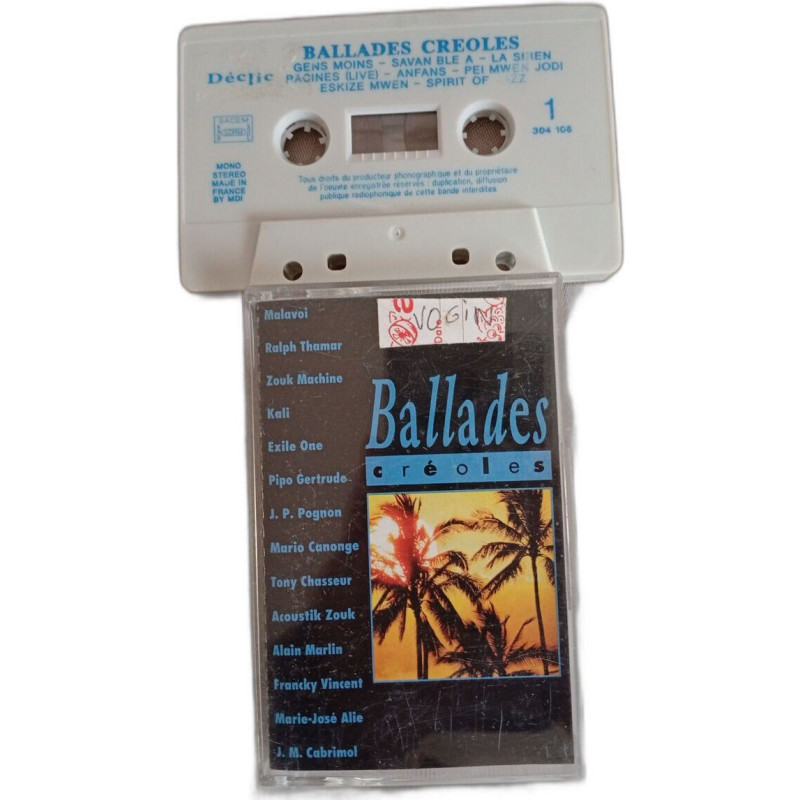 K7 Audio - Ballades créoles