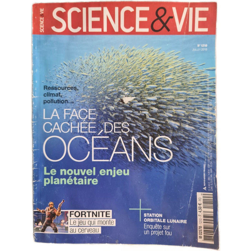 Science et Vie La face cachée des océans nº 1210 - 2018