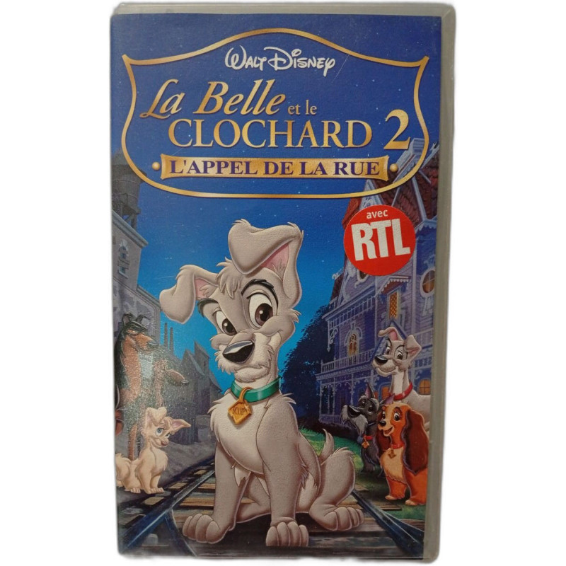 VHS - La Belle et le Clochard 2 : L'appel de la rue