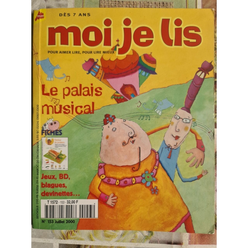 Moi je lis nº 153 2000
