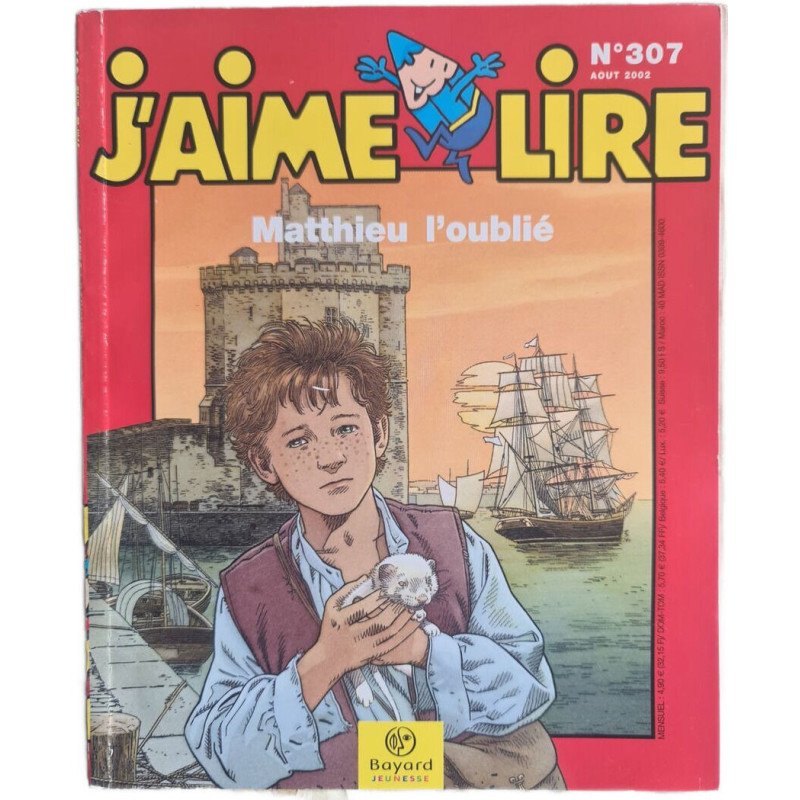 J'AIME LIRE Matthieu l'oublié nº 307 2002