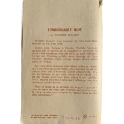 L'inoubliable nuit