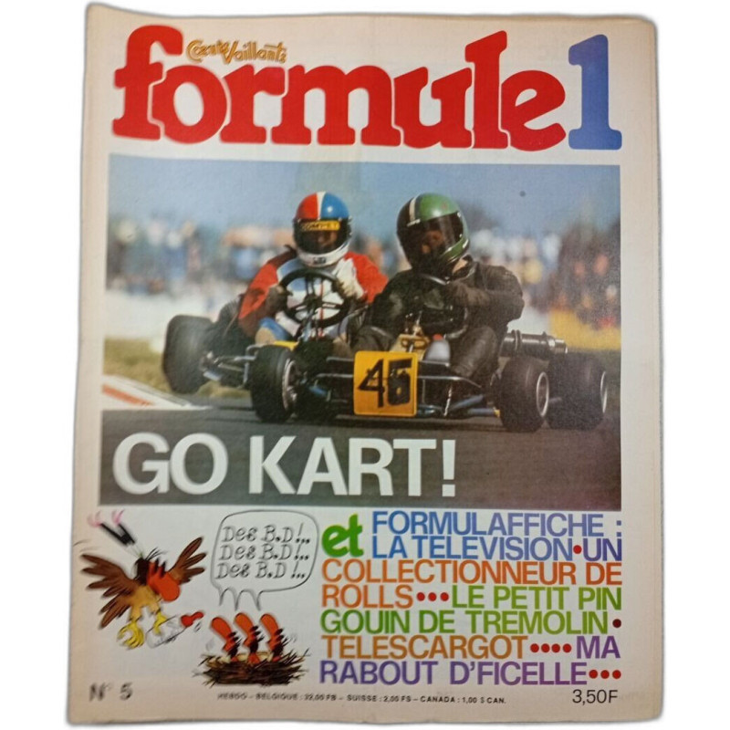 Coeurs Vaillants Formule 1 n°5