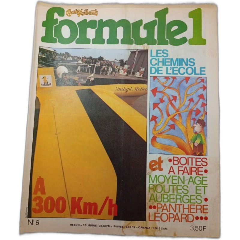 Coeurs Vaillants Formule 1 n°6