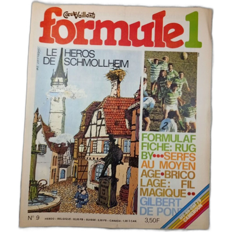 Coeurs Vaillants Formule 1 n°9