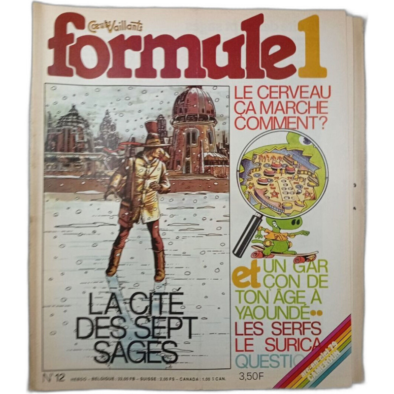Coeurs Vaillants Formule 1 n°12