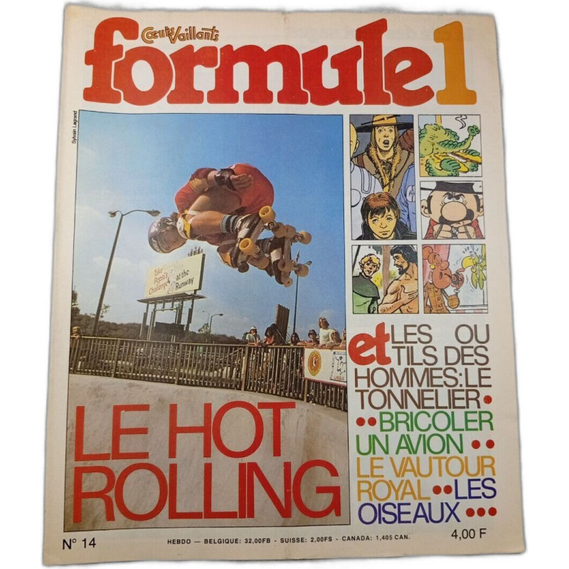 Coeurs Vaillants Formule 1 n°14