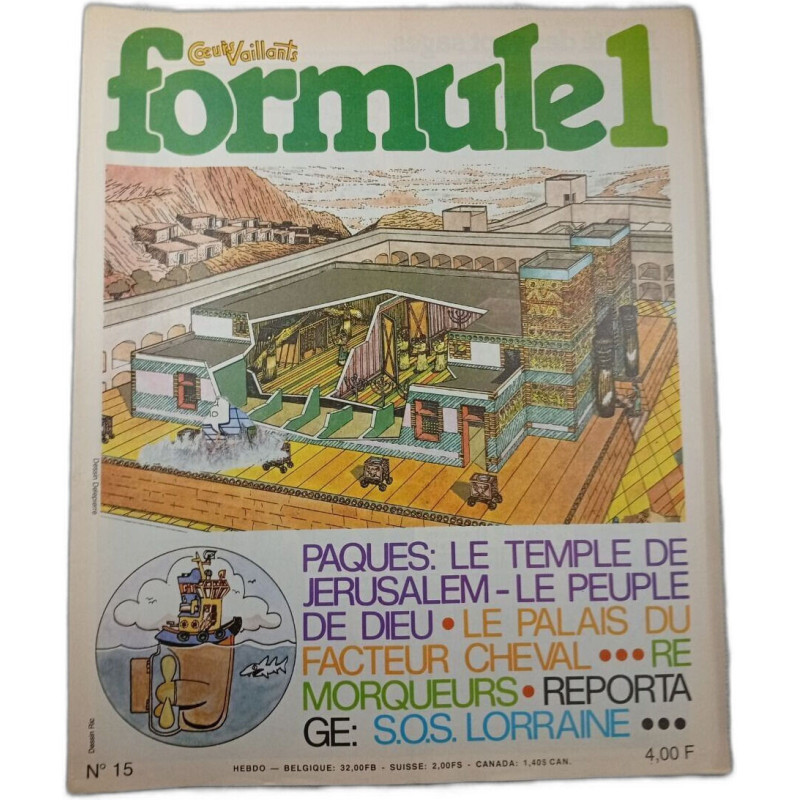Coeurs Vaillants Formule 1 n°15