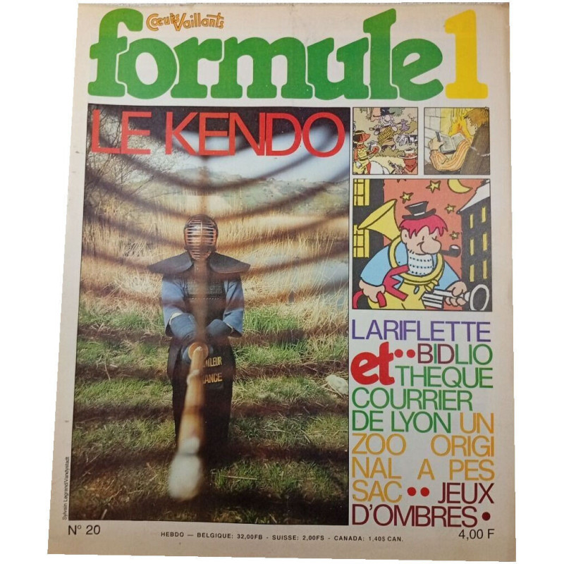 Coeurs Vaillants Formule 1 n°20