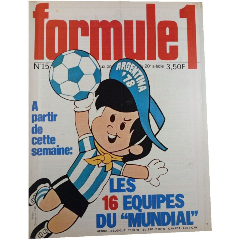 Formule 1 n°15