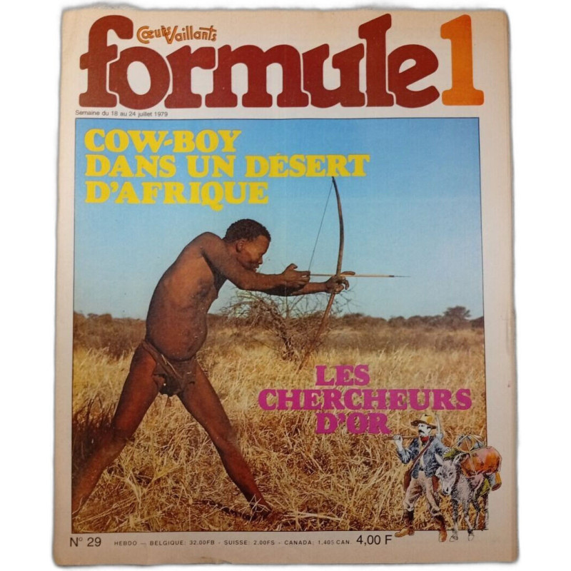 Coeurs Vaillants Formule 1 n°29