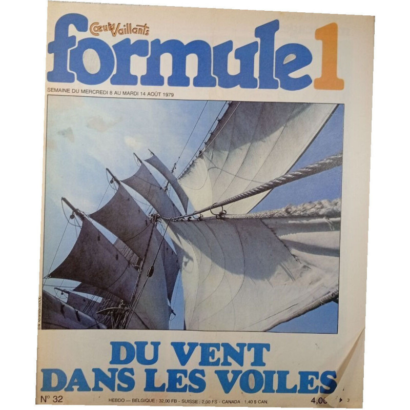Coeurs Vaillants Formule 1 n°32