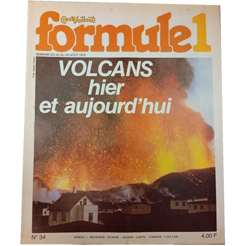 Coeurs Vaillants Formule 1 n°34