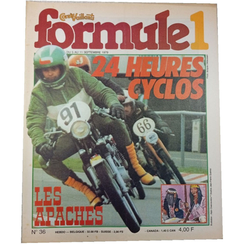 Coeurs Vaillants Formule 1 n°36