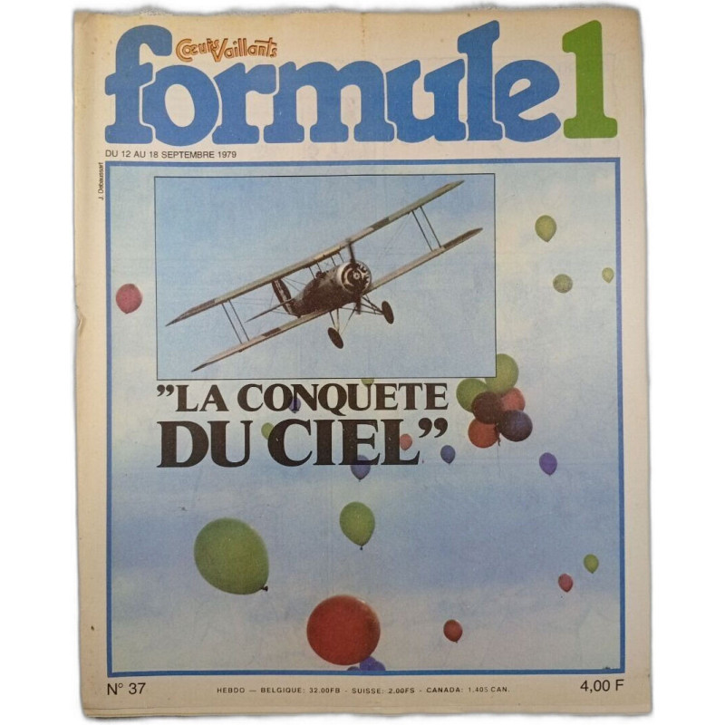 Coeurs Vaillants Formule 1 n°37