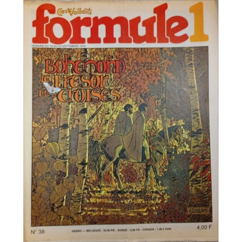 Coeurs Vaillants Formule 1 n°38