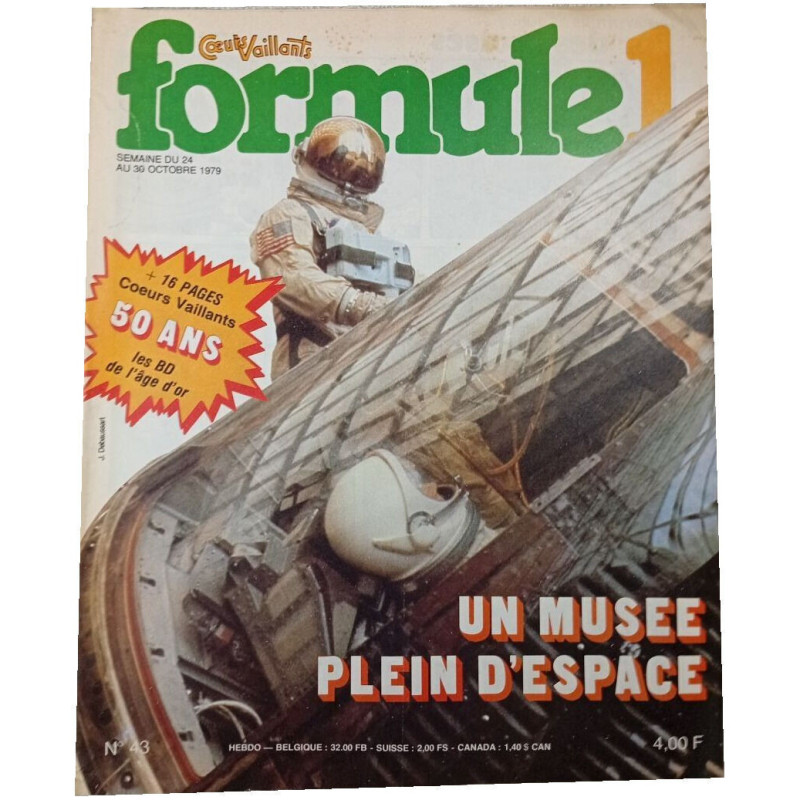 Coeurs Vaillants Formule 1 n°43