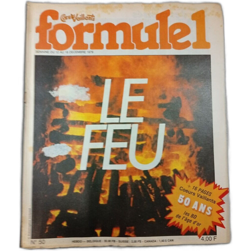 Coeurs Vaillants Formule 1 n°50