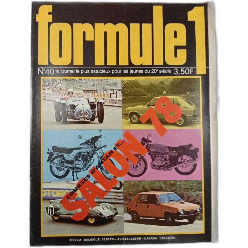 Formule 1 n°40