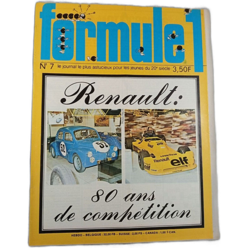 Formule 1 n°7