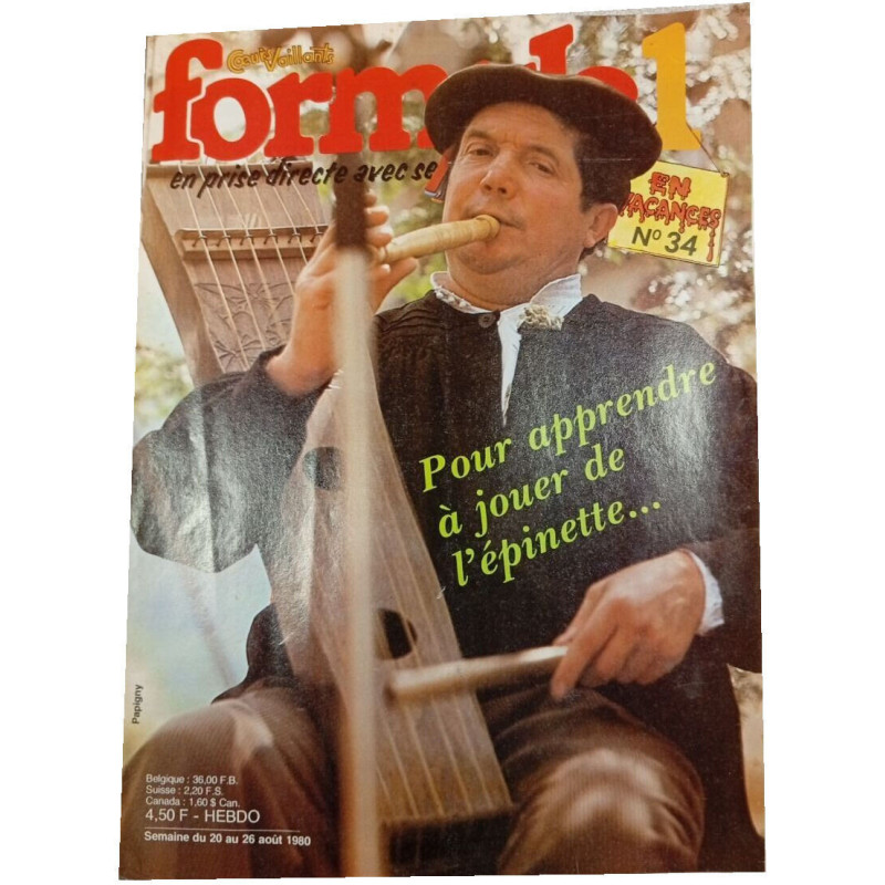 Formule 1 n°34