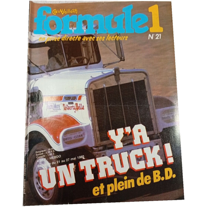 Formule 1 n°21