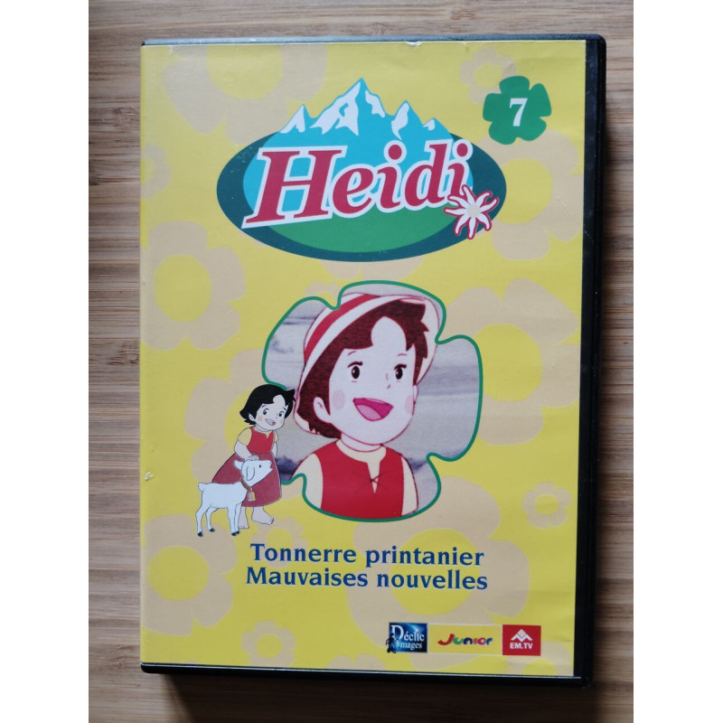 Dvd - Heidi: Tonnerre printanier mauvaises nouvelles Nº7