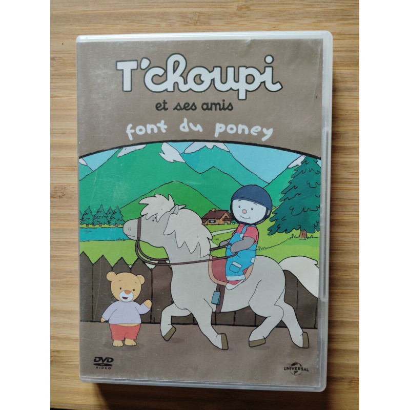 Dvd - T'choupi et ses amis font du poney