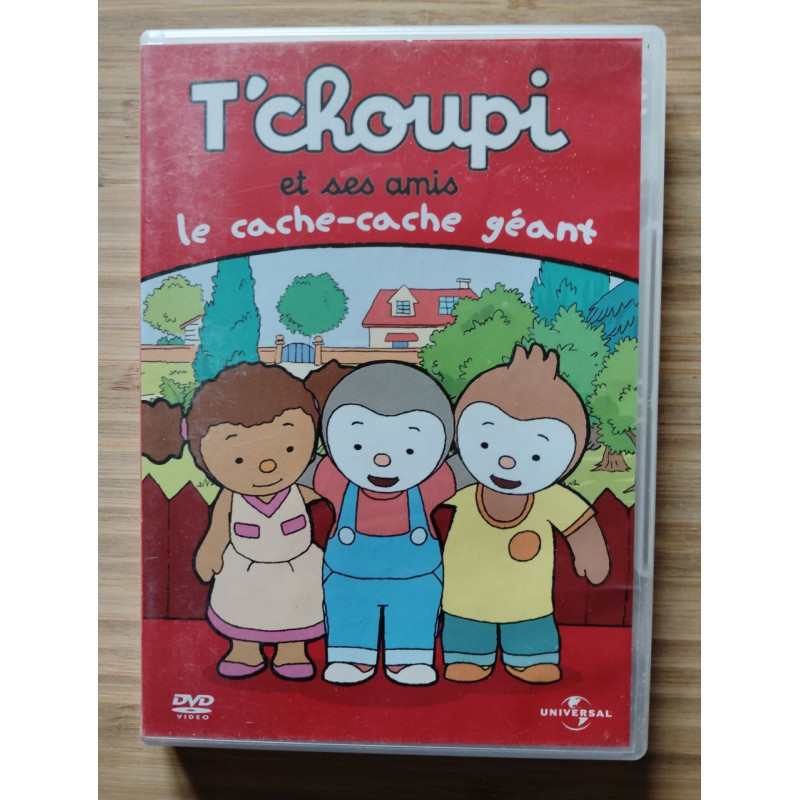 Dvd - T'choupi et ses amis : le cache-cache géant