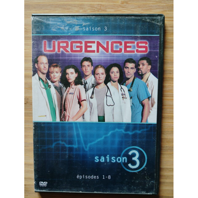 Dvd - Urgences, Saison 3 épisodes 1 - 8