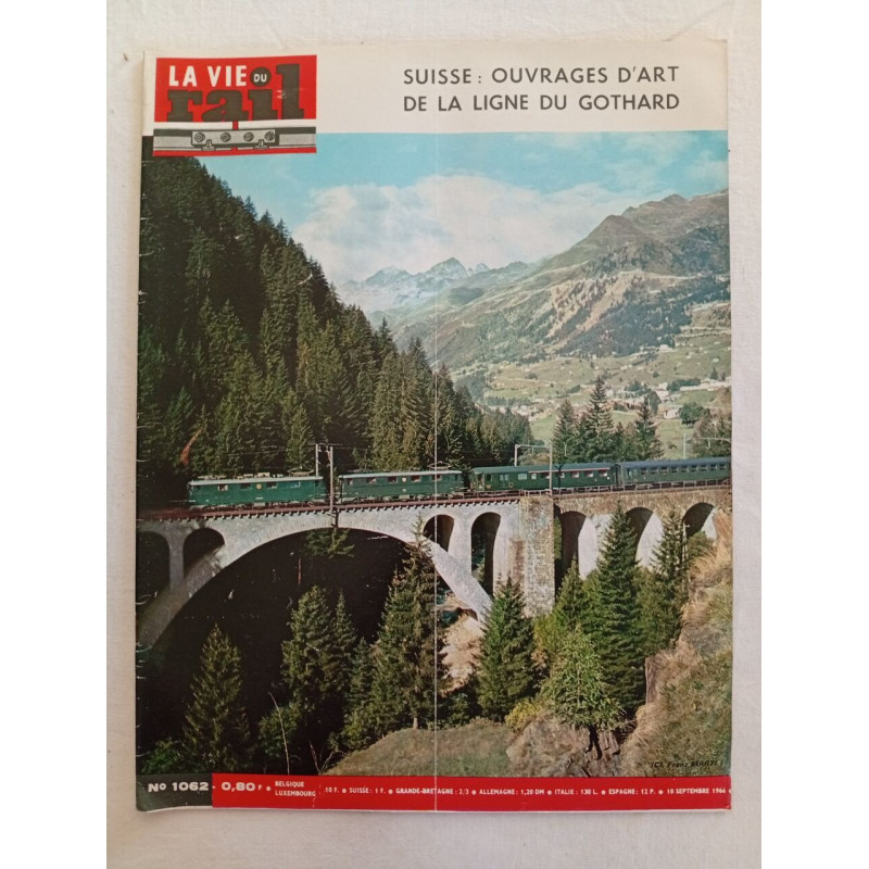 La Vie du Rail n°1062 - Septembre 1966
