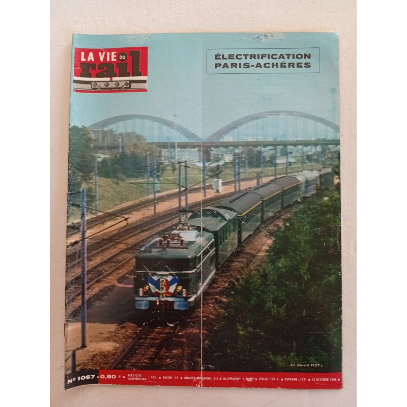 La vie du rail N.1067 - Octobre 1966