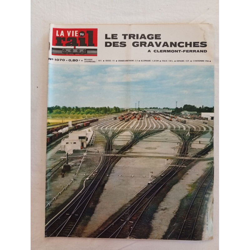 La Vie du Rail n°1070 - Novembre 1966