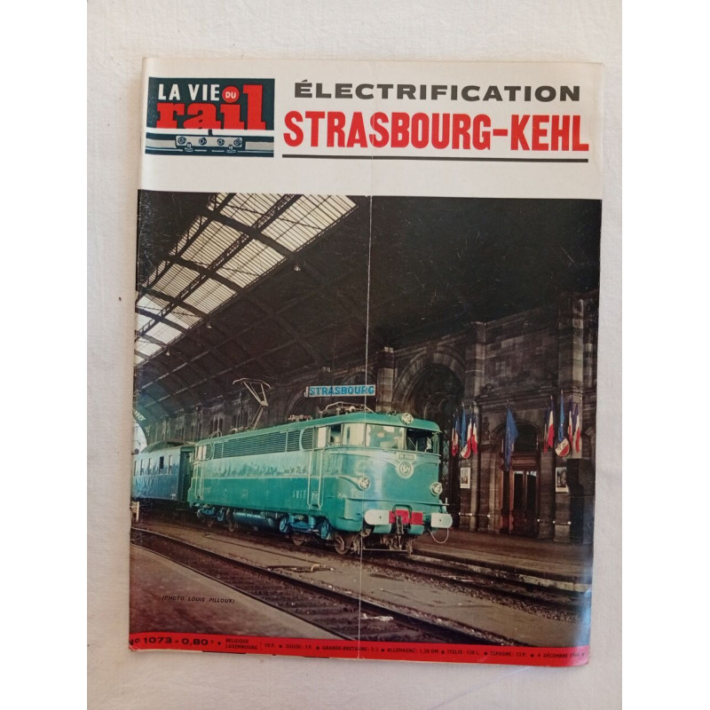 La Vie du Rail n°1073 - Decembre 1966
