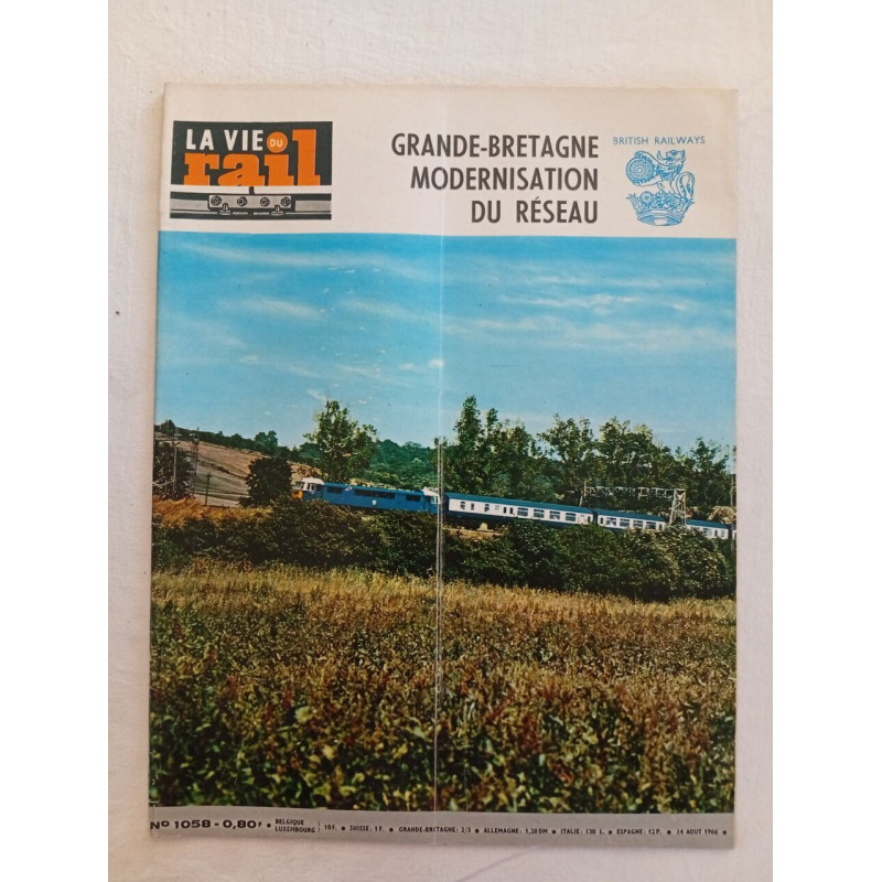 La vie du rail N.1058 - Aout 1966