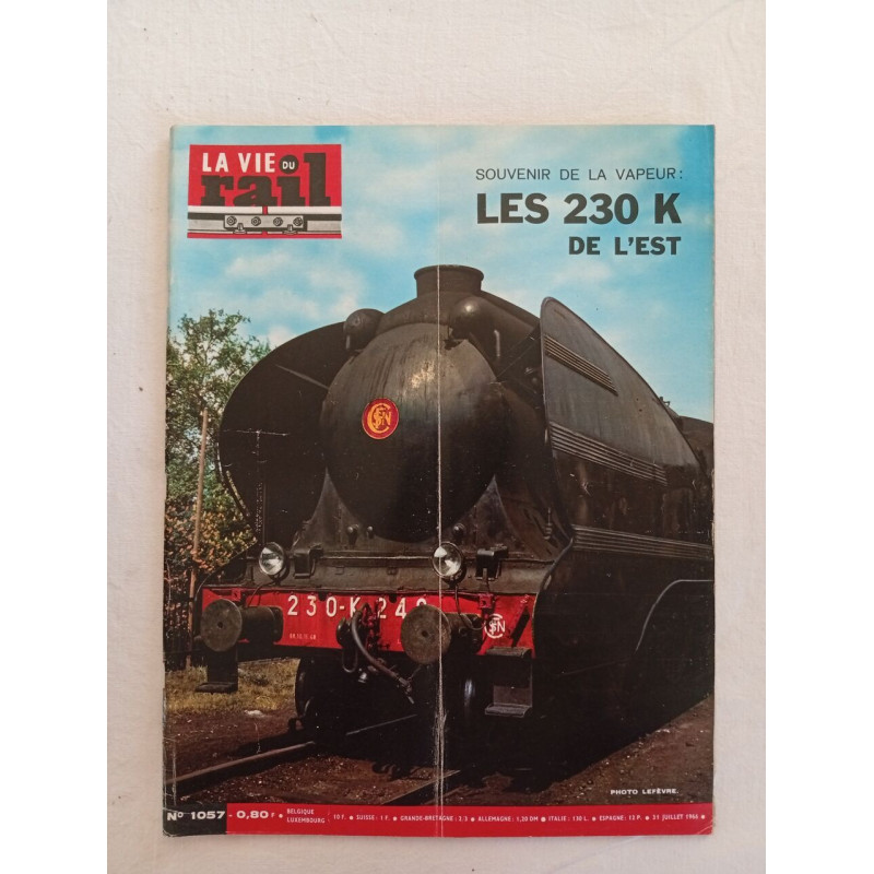 La Vie du Rail n°1057 - Juillet 1966