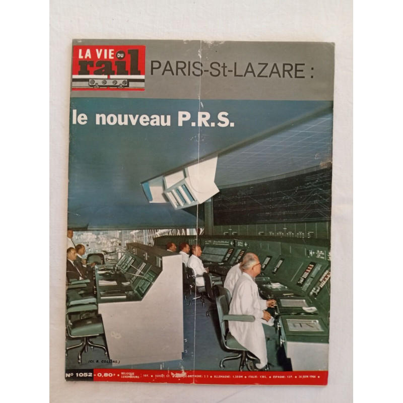 La vie du rail N.1052 - Juin 1966