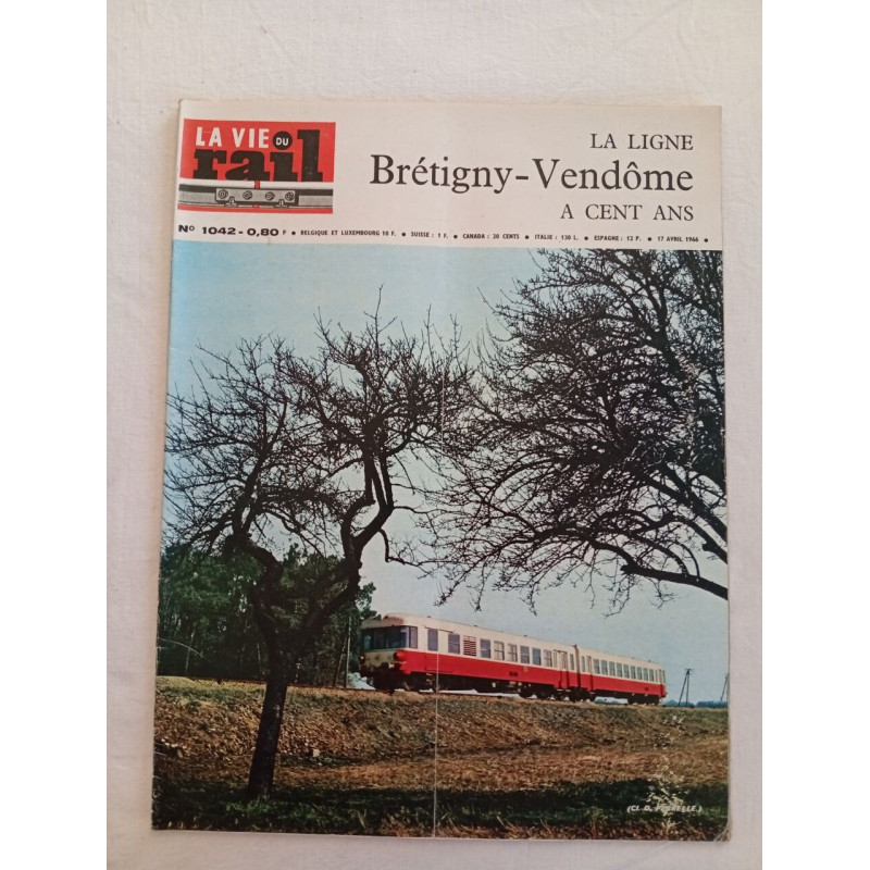 La Vie du Rail n°1042 - Avril 1966