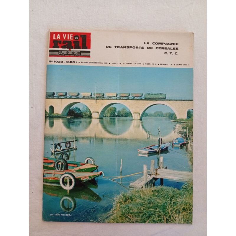 La Vie du Rail n°1038 - Mars 1966