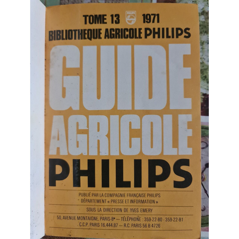 Guide agricole Philips