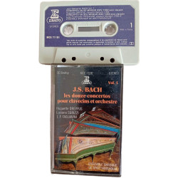 K7 Audio - J.S. Bach les douze concertos pour clavecins et orchestre