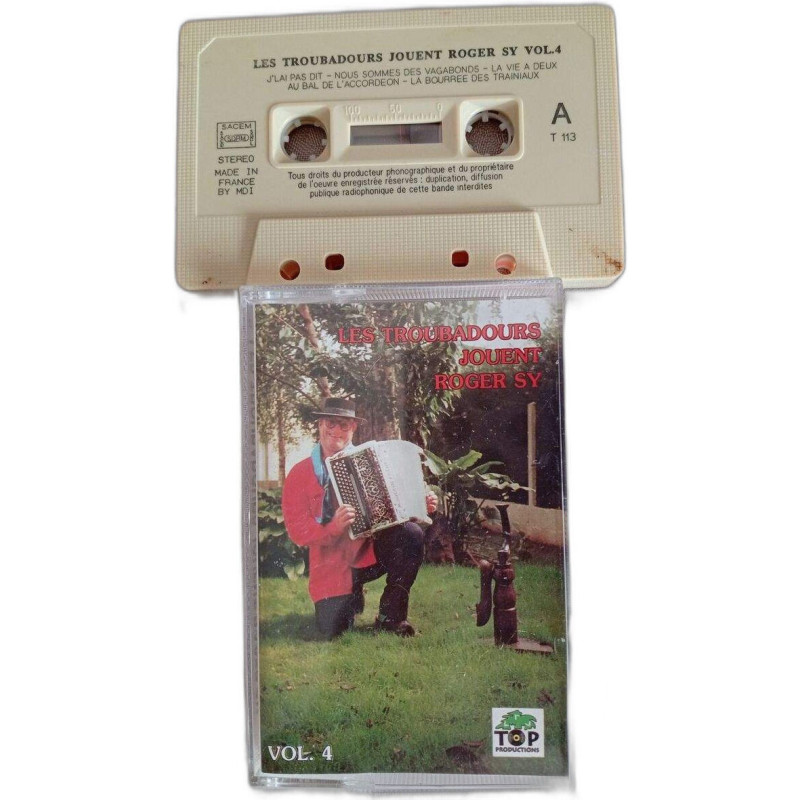 K7 Audio - Les Troubadours jouent Roger SY