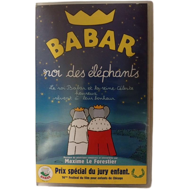 VHS - Babar roi des éléphants